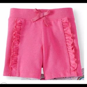 365 Kids (From Garanimals) Pink Ruffle Shorts